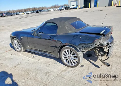 2017 Fiat 124 Spider Classica from USA, damaged, VIN JC1NFAEK5H0104660